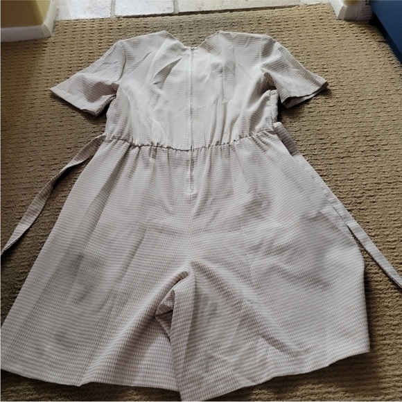 90s ROMPER gingham vest - Picture 3 of 14